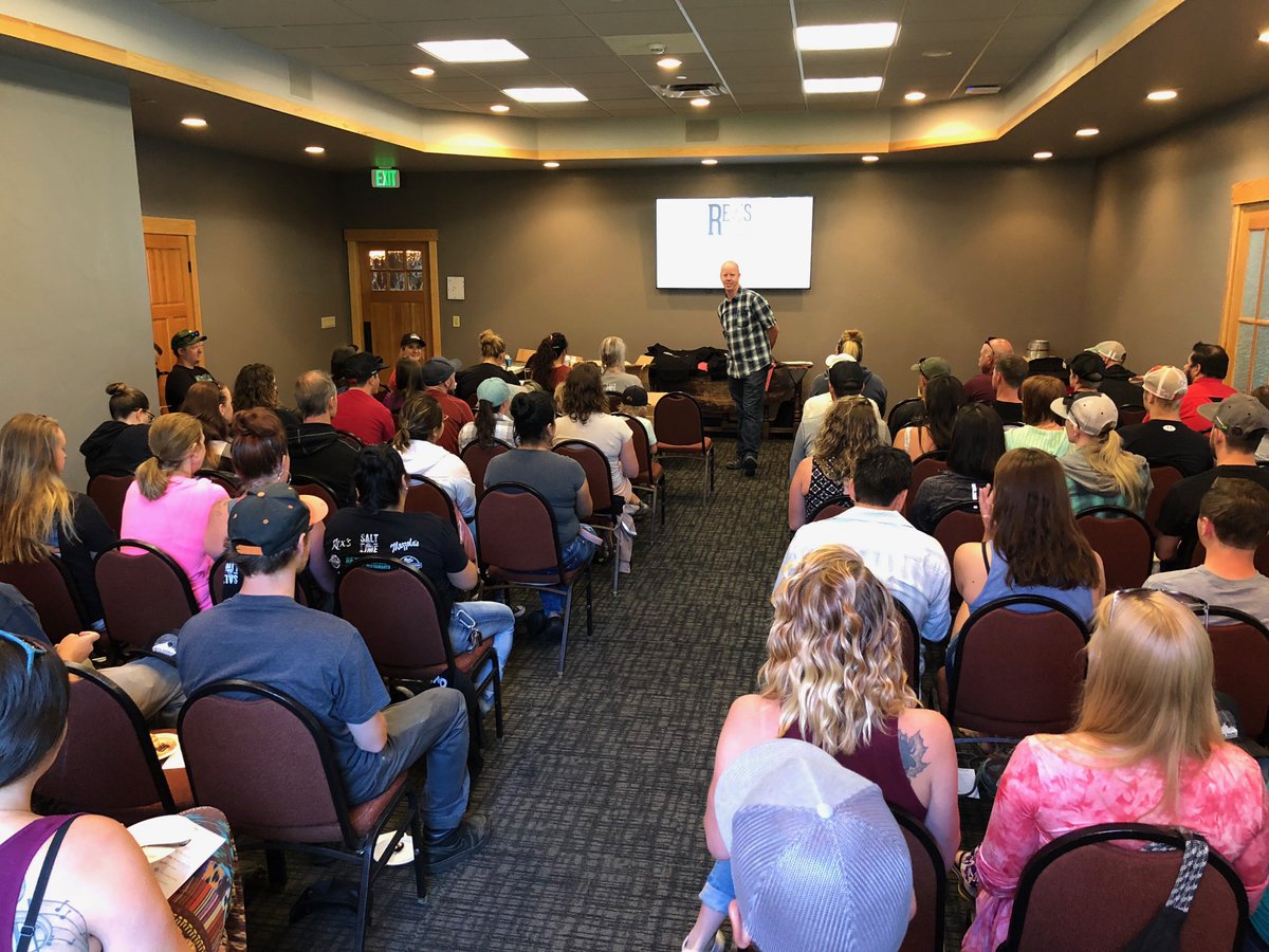 DineSteamboat's tweet photo. Say 👋 to some new family members! Staff orientation is happening this week throughout our restaurants. Stop in and say hi! #steamboatsprings #steamboatfood #rexsfamily https://t.co/9ZlKRPVVaI