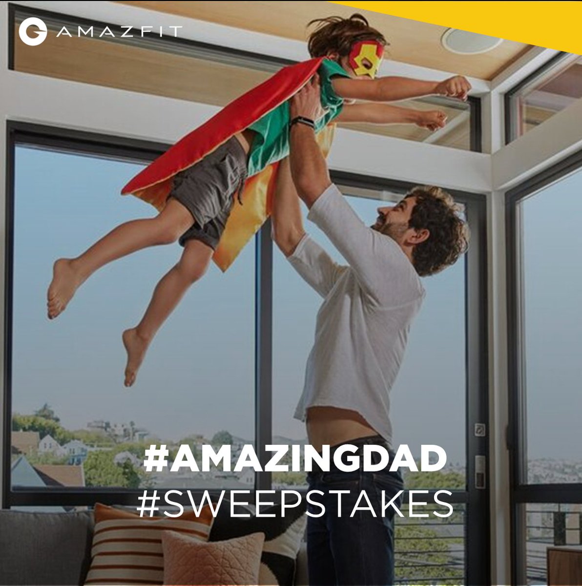 amazfitus's tweet image. Last chance to share your favorite #dad quotes, jokes, and traits in our #AmazingDad #sweepstakes for a chance to win a sweet #Amazfit #fitness #smartwatch. We'll be drawing the names of 2 lucky winners at 5p PDT!