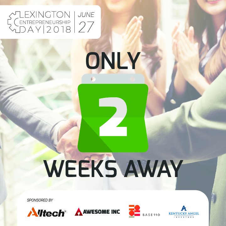 Make sure to catch the early bird ticket presale for Lexington Entrepreneurship Day on June 27th. While supplies last purchase a full day pass and receive $5 off! #kentuckykicksass #LexingtonEntrepreneurshipDay #LED

eventbrite.com/e/lexington-en…