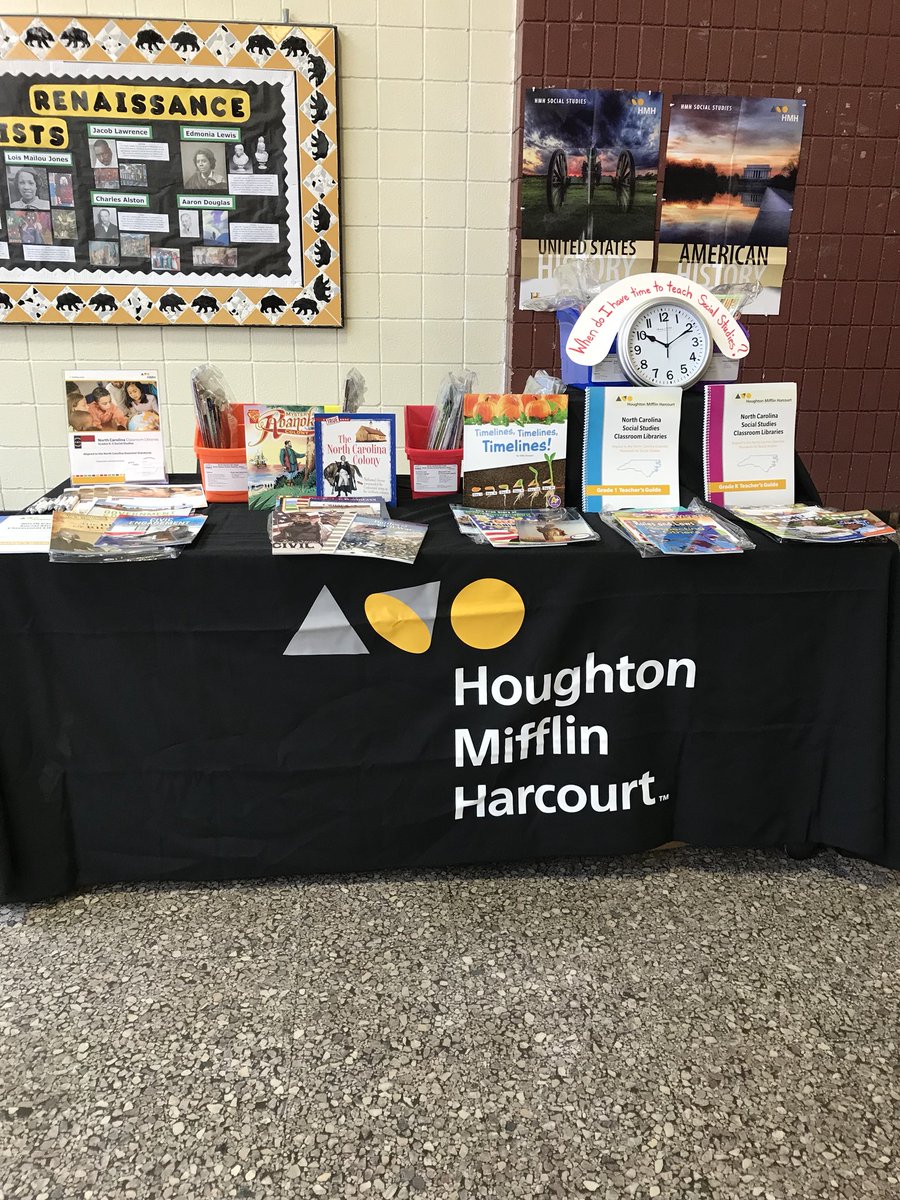 corey_kick's tweet photo. Struggling to fit K5 SS in to your day? Come see an HMH balanced literacy option that integrates SS into your Small Group ELA Come see me at #2018Summit @CravenCoSchools @LeadAndLearn @LeadAndLearnNC #HMHNC #EdChat #crosscurricular #integrate #teachSS #elementarySS #TeachNC https://t.co/YSfRME4cQx