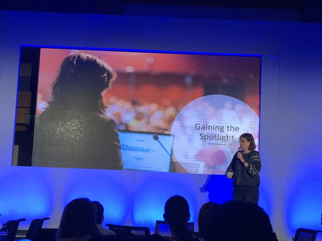 MarieLWolfe's tweet photo. Nudging for Gender Equality - love, love this!! Small changes make a big impact!   @LoveStats #IIeX https://t.co/1i5ZSlflUZ