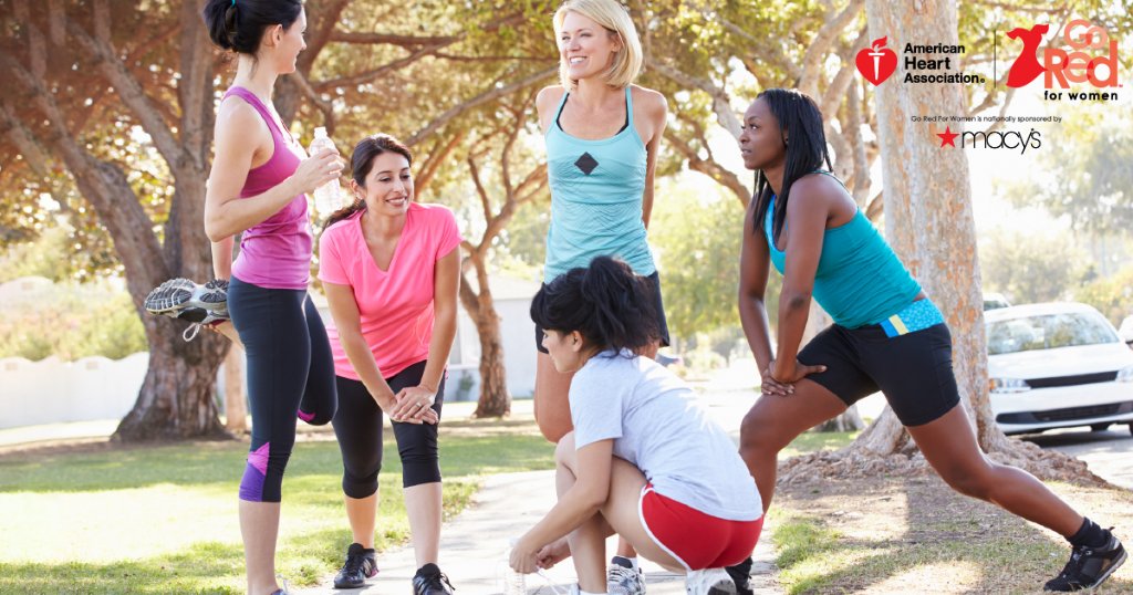 GoRedForWomen's tweet photo. DYK: Less than 20% of women meet the Federal Physical Activity Guidelines. Make a Go Red Commitment to Get Active and ask three friends to join you. We can save more women's lives TOGETHER. https://t.co/f6kThckQpg https://t.co/pbBXXTMLxZ