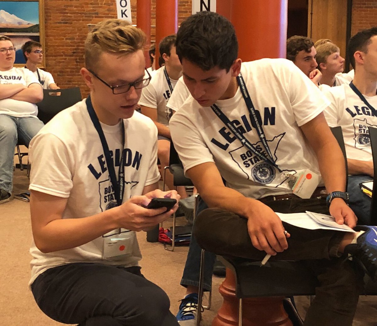 Plotting state domination at this morning’s Nationalist and Federalist state conventions 🤫
