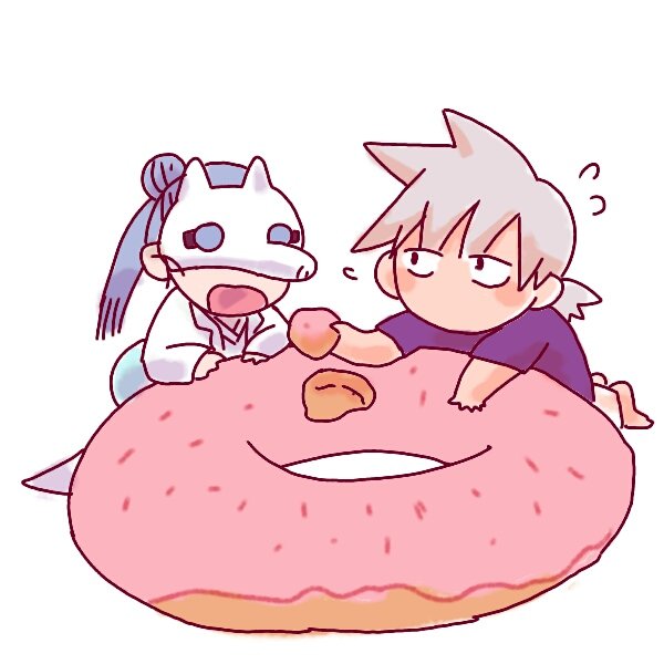 サテツくんと所長とドーナツ 