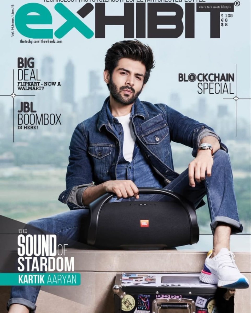 Starboy Kartik Aaryan poses like a boss on the cover of Exhibit ❤
Hit like if you love him and his style .
#Exhibitmagazine
@TheAaryanKartik
#KartikAaryan #pyaarkapunchnama2 #pyaarkapunchnama