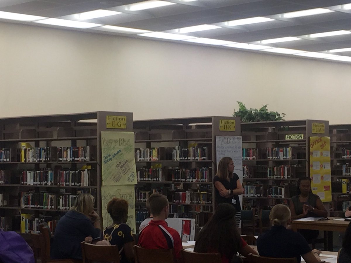 GregoryBasham's tweet photo. Student Summit #1 is off and running. Great to see students involved in their education, especially during their summer break! #HCPSsummit https://t.co/LNxBM0CrHk