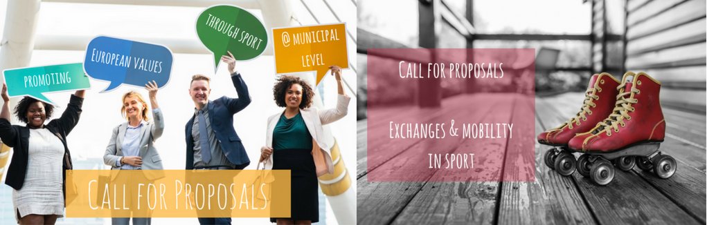 Two great #Sport #Funding opportunities <a href="/EU_Commission/">European Commission</a> at ec.europa.eu/sport/calls_en to:

👉promote European values through #sport at municipal level and

👉support exchanges &amp; mobility in sport.

Deadline: 26/07/2018. #BeActive