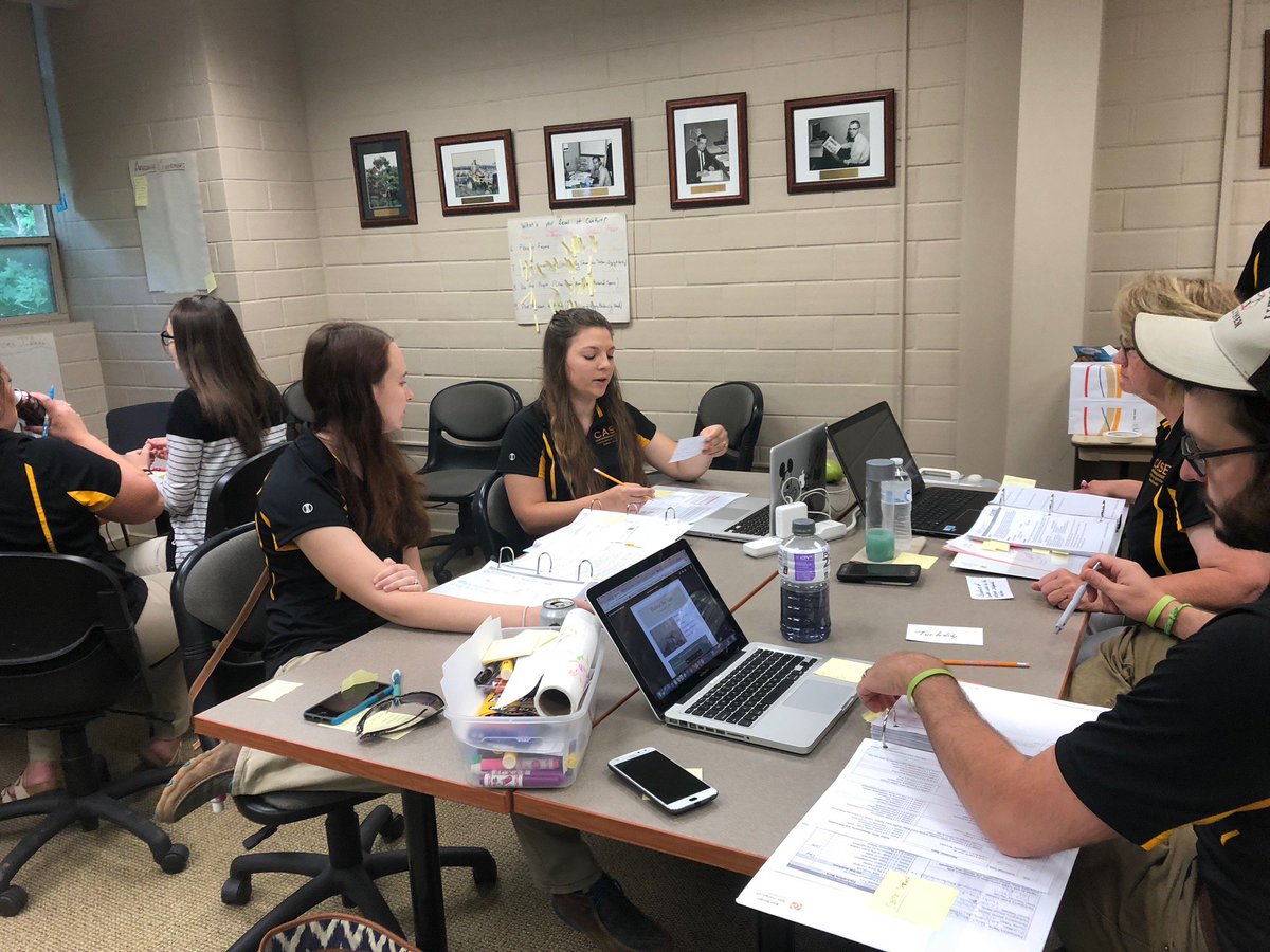 Day_AgEd's tweet photo. @case4learning #CASENRETigers are a small but mighty group, 11 teachers, with 15 total previous certifications, soon to be 26 certs., w/ adding Natural Resources and Ecology (NRE) course. #CASE4Ag https://t.co/HjVLSUwJaI