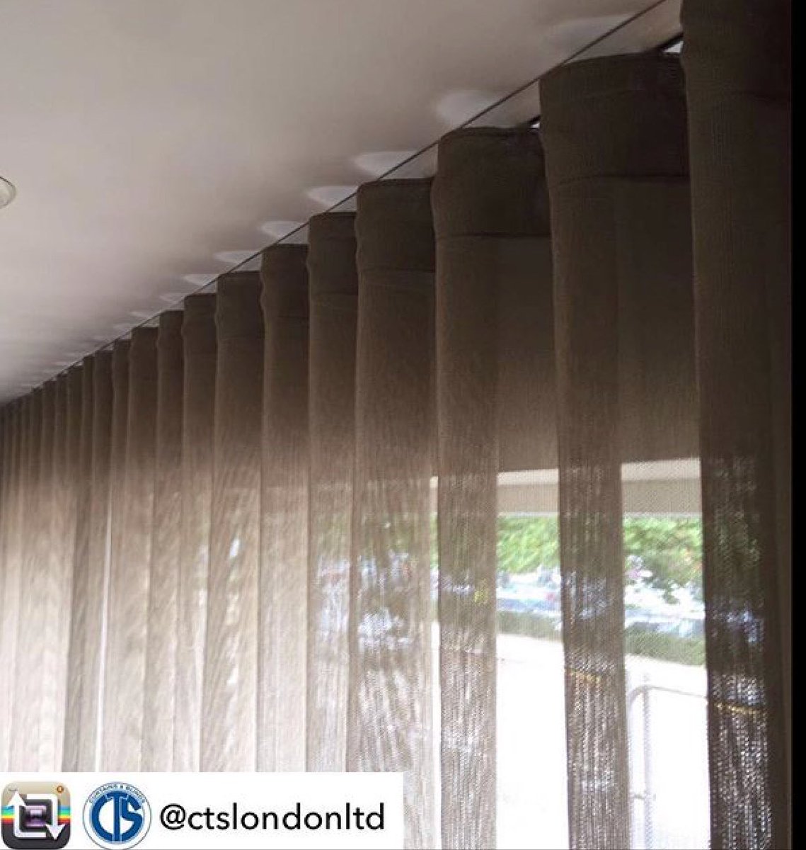 Bradley_dist's tweet photo. Smart waves hung from @silentgliss 3840w track system which is available via @Bradley_dist... link in bio for a competitive quote. #silentglisstrack #bradleydistribution #wavecurtains 📷@CTSlondonltd https://t.co/4WbRr3LGuy