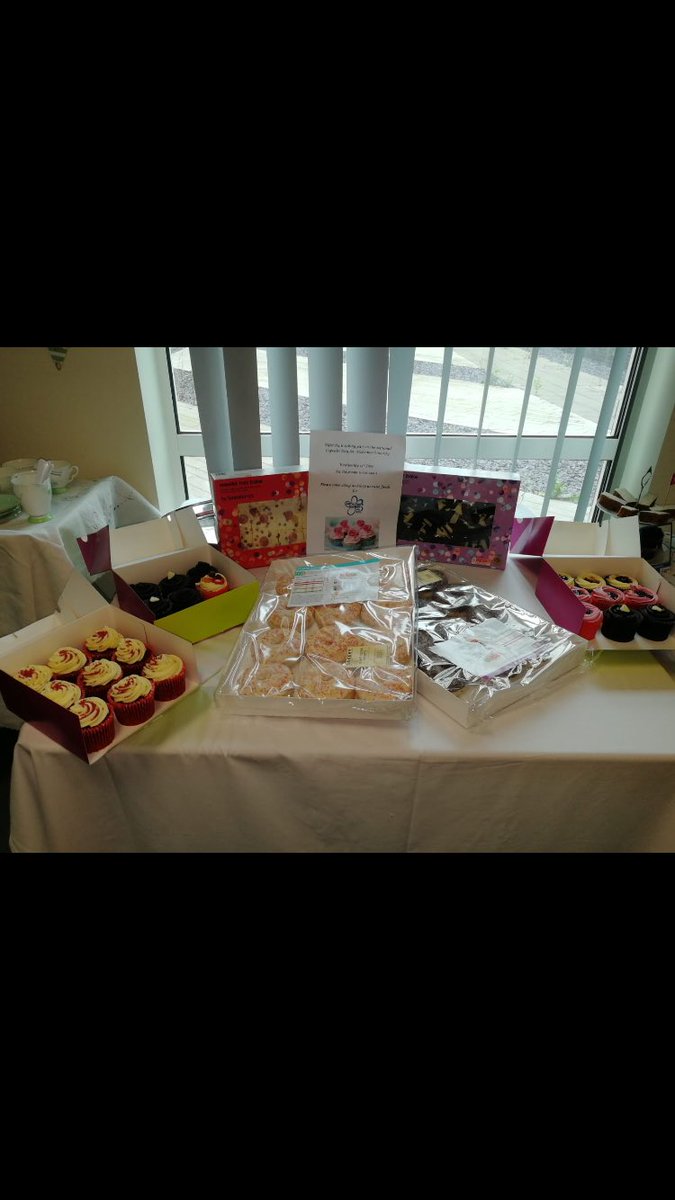 ClaireCrane123's tweet photo. D4’s cake sale was a huge success and raised over £160, Thank you to everyone who donated cakes and to all the lovely people who came along to support. A very special thank you to our local @sainsburys who generously donated cakes at the last minute as we had nearly sold out. https://t.co/l1iqhZc3lc