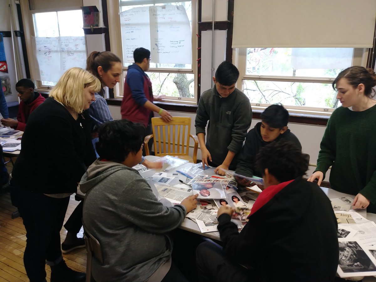 JAHHM's tweet photo. Today, join @JAHHM and our partners at Armour Elementary School at Bridgeport Coffee! Together, we mapped neighborhoods, explored a school's archive, and discovered the stories behind family and personal items. Join us! https://t.co/qOz7OeDU29 #makingthewestside #mtws https://t.co/kQdWdSQbiI