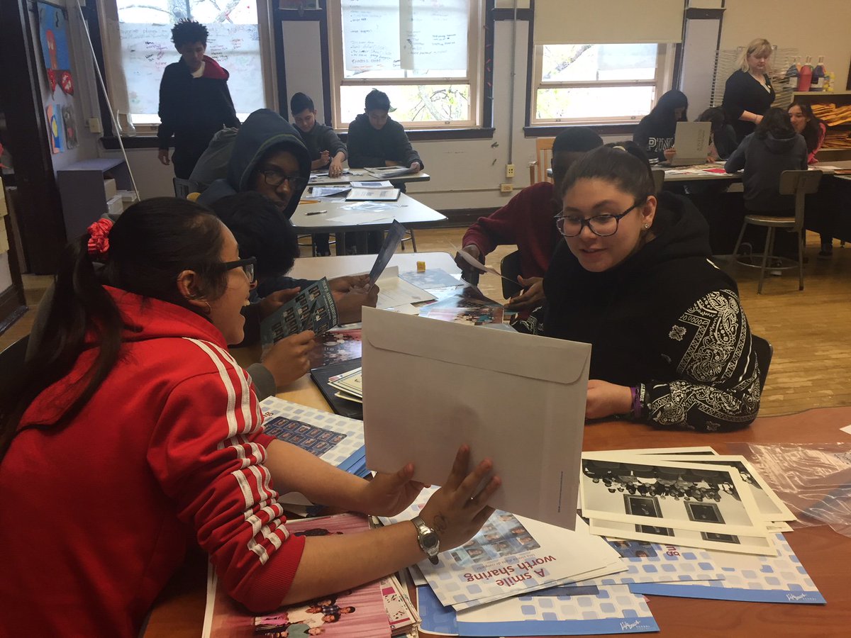 JAHHM's tweet photo. Today, join @JAHHM and our partners at Armour Elementary School at Bridgeport Coffee! Together, we mapped neighborhoods, explored a school's archive, and discovered the stories behind family and personal items. Join us! https://t.co/qOz7OeDU29 #makingthewestside #mtws https://t.co/kQdWdSQbiI