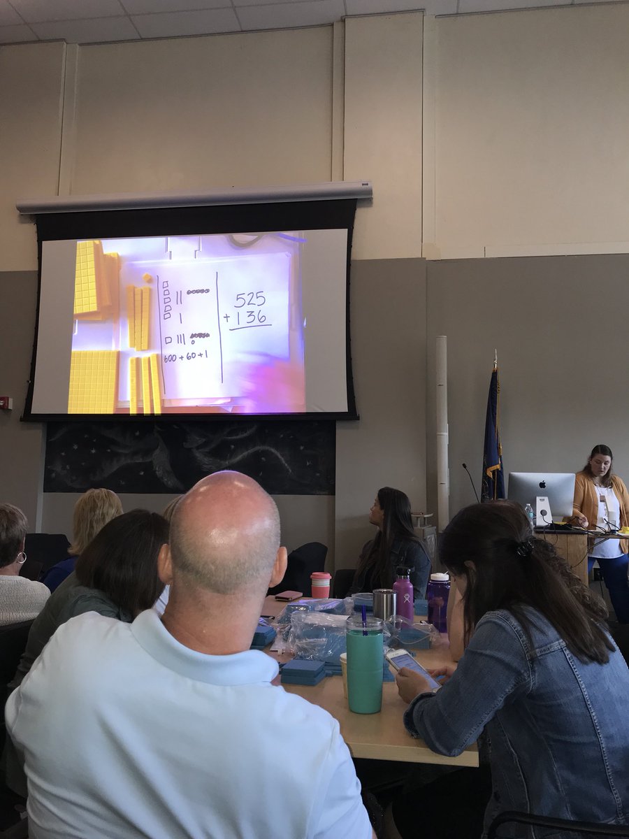 dprescott19335's tweet photo. Practicing using Concrete-Abstract-Pictorial representation of addition. Thanks, @PatriciaEgner from CCIU. #Math #MathExtravaganza #DASDPride https://t.co/maXt43EqKL