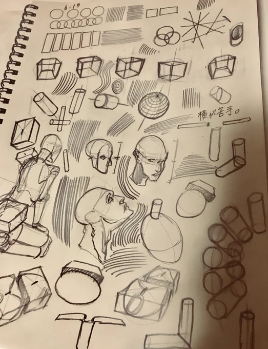 #5分だけ描く #立方体の九九

絵が上手い人は字が綺麗と言うのが持論なので、字も上手くなりたい…
まったくもって綺麗な字ではないけど、5分だけ描くを始めてから心なしか読みやすい字になった気がする。
私生活において思わぬ良い副作用が出てる気がする笑 