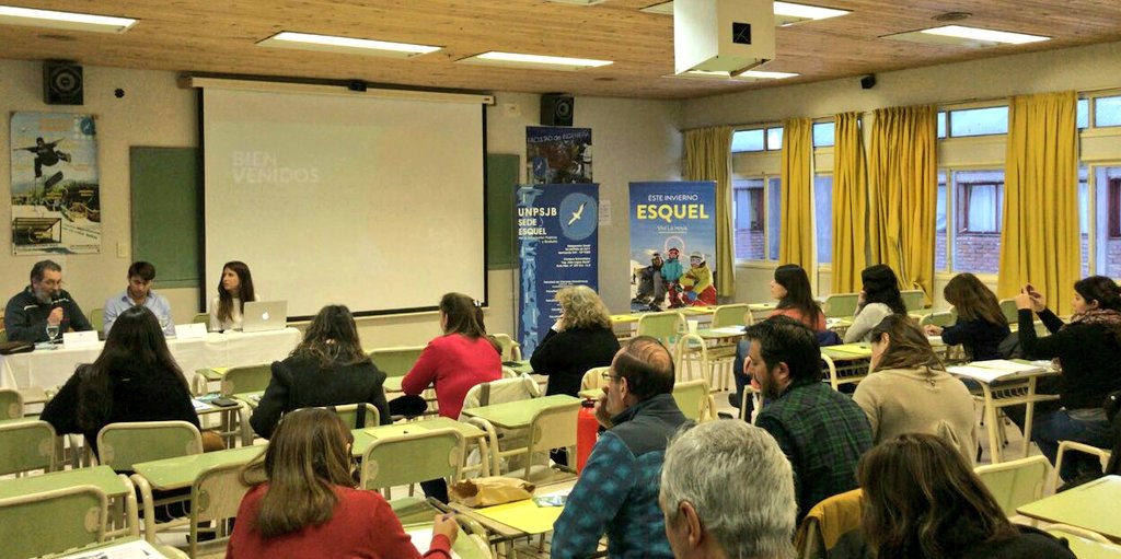 <a href="/TurismoEsquel/">Turismo Esquel</a> inicio el "Programa Embajadores" participaron <a href="/Mariano_Riq/">Mariano Riquelme</a> y  Lic. Pia Caso de <a href="/CCRArgentina/">CCR Argentina</a> , Ing. Conesa de la Universidad de la Patagonia. #ámbitoacademico #TurismoDeReuniones #Chubut #Patagonia <a href="/turisargentina/">Red Turismo Argentina</a> <a href="/ChubutPatagonia/">Chubut Patagonia</a> <a href="/mpcaso/">Maria Pia Caso</a> <a href="/TabaresClau/">Claudia Tabares</a> <a href="/FloriAversa/">Florencia Aversa</a>