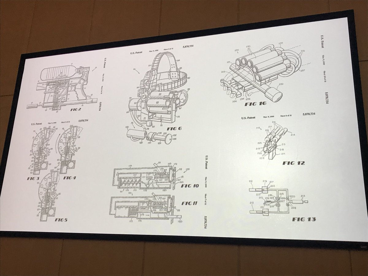 kylie_roco's tweet photo. The anatomy of the nerf gun! The product design journey of Shane Matthews being shared @NTU_EI #NTUignite https://t.co/wmJvbFV27U