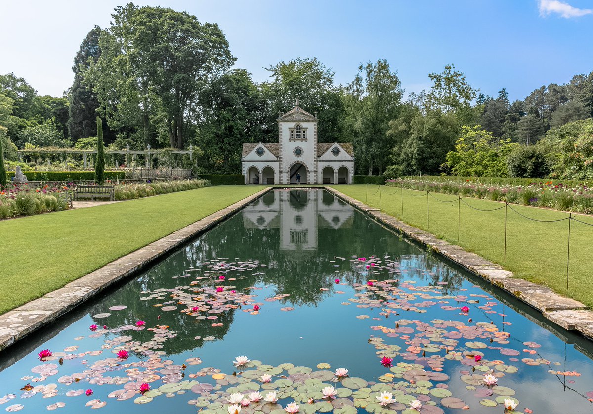 BazPix's tweet photo. The Pin Mill at @BodnantGardenNT @nationaltrust #NationalTrust https://t.co/6wNy89Gsxe