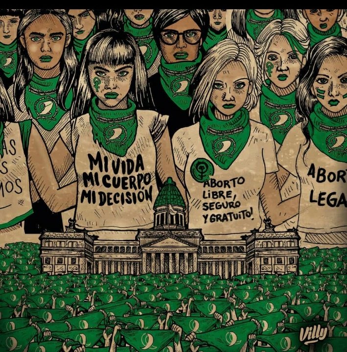 mikocanto's tweet photo. #AbortoLegalYa #QueElAbortoSeaLey #AbortoLegal #QueSeaLey https://t.co/6Jwb6QV7P7