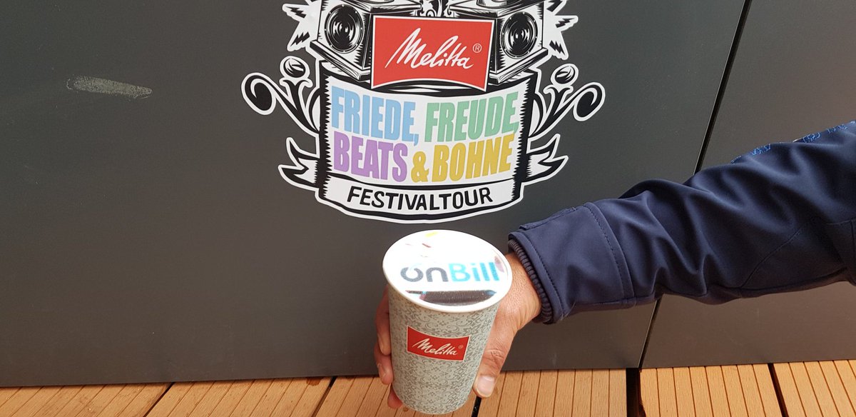 onBillDE's tweet photo. Leckerer onBill #Logokaffee von #Melitta auf der @cebit 2018. #MelittaCebit18 #CEBIT18 https://t.co/icHLBUPq2E