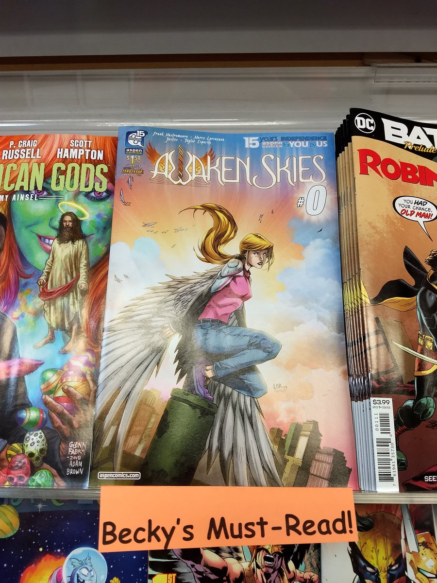 pizzasqurl2's tweet photo. My pick of the week at @RuppsWorld @AspenComics #NewComicBookDay #aspencomics https://t.co/llazMmDqcy