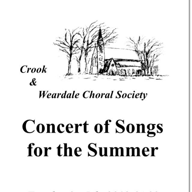 Wearsong1's tweet photo. Join us at St. Thomas’ Church in Stanley Crook for a Concert of Summer Songs, old and new!

Tues 3 July, 7:30pm
All welcome. https://t.co/zeV3ykHIvk