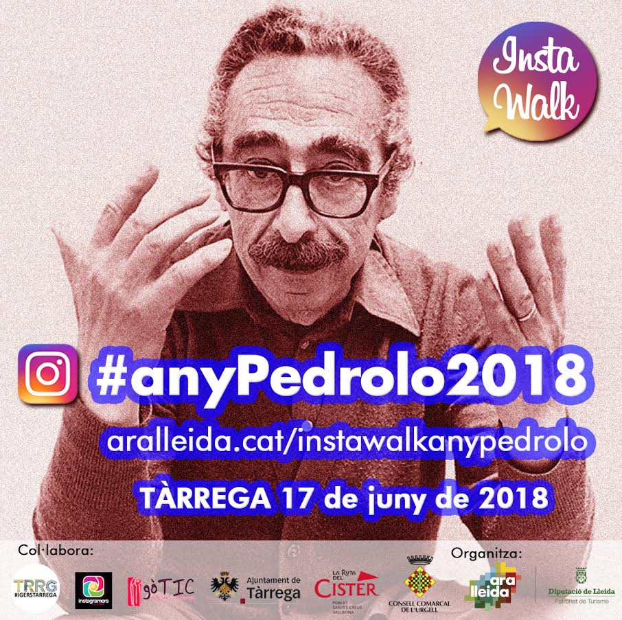#Tàrrega acollirà diumenge un #Instawalk resseguint l’empremta de #Pedrolo <a href="/AnyPedrolo_2018/">AnyPedrolo_2018</a> comarquesdeponent.com/urgell/tarrega…