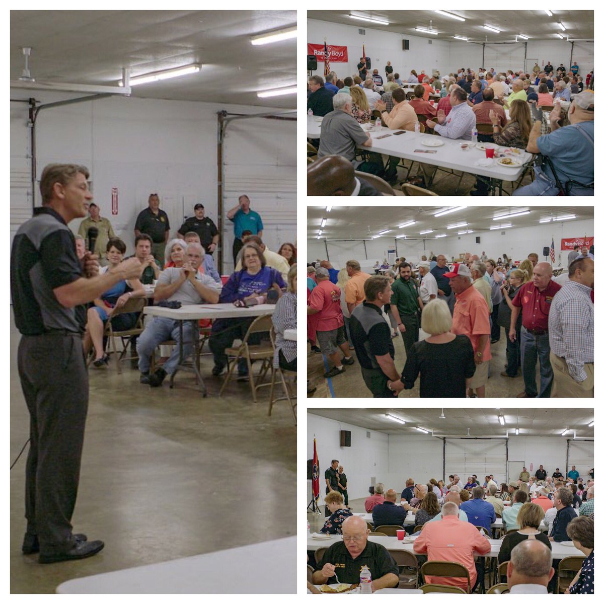 More than 200 supporters joined us in Henry Co today at our #BoydBusTour breakfast in Paris. Henry Co has so much to offer, from tourism to family-owned farms, and we will work hard to make sure education opportunities and good-paying jobs live here, too!