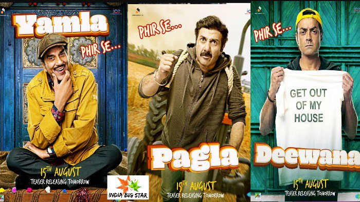 PMFNEWS's tweet photo. #YamlaPaglaDeewanaPhirSe
#Dharmendra #SunnyDeol #BOBBY
#Trailer #Bollywood #BollywoodNews
#bollywoodstars

#YouTube link https://t.co/m7jhszARrW https://t.co/fxRhfMVHCG