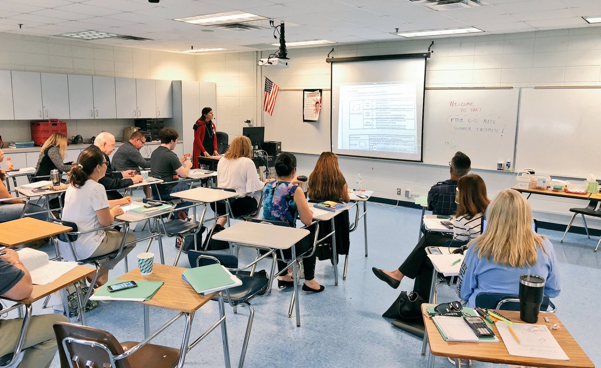 MrMambucaPRMS's tweet photo. FTCE 6-12 Math Summer Institute aka “summer math fun” 😁 Thanks @SecMath_CCPS for all your help so far, you are awesome! #FTCE #CCPSsuccess #Math #thisSTUFFisHARD 🤯 lol @collierschools @KimRagusa https://t.co/Cr3Yf9X7x3