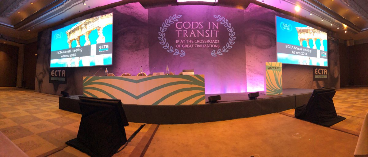 IPProMagazine's tweet image. An IPPro insight in to the @ECTABrussels Conference this year in Athens | Don't forget to look out for the IPPro team and to pick up your own copy of the #ECTADaily2018 | @benwodecki96 @IP_Barney