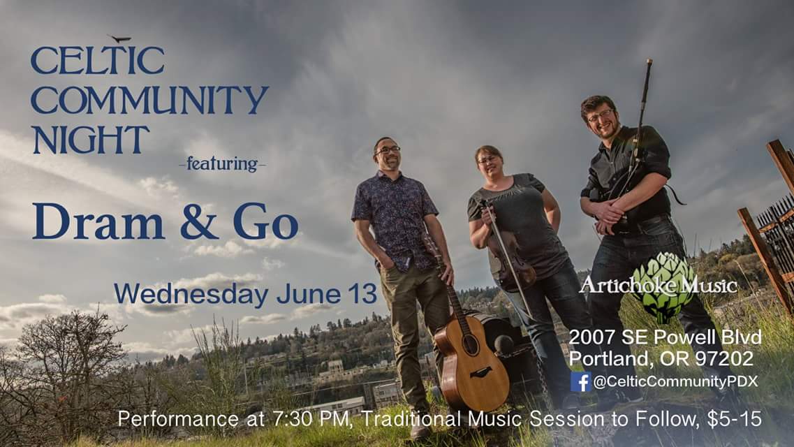 Our friends Dram and Go are performing tonight at <a href="/artichokemusic/">Artichoke Music</a> and there's a session afterwards that open to all. #pdxmusic #pdx