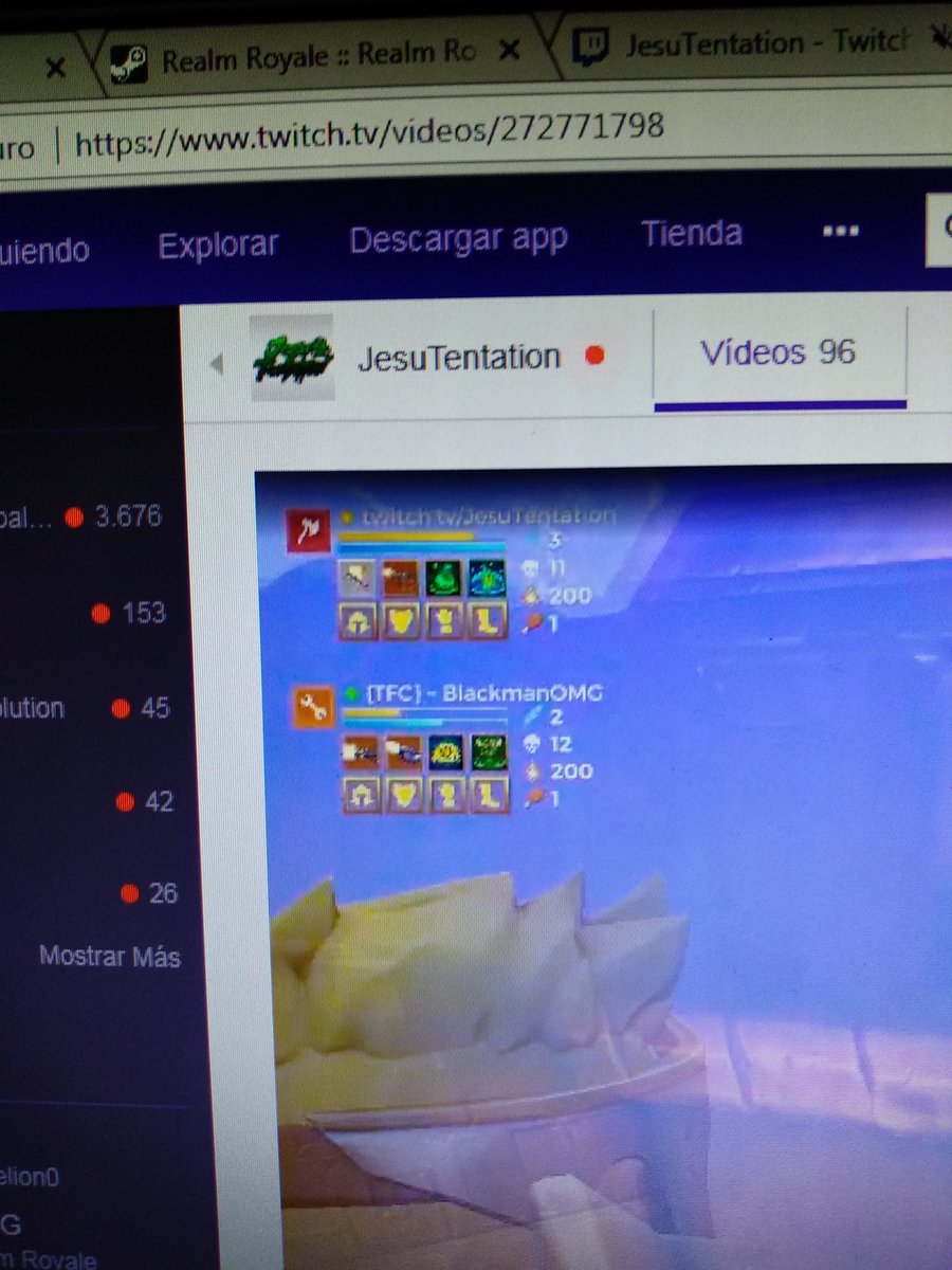 SupraMk4tv's tweet photo. Pues mas de 20 kills entre los dos en duos y victoria! Seguimos en https://t.co/HU8Ca3zWCV @RealmRoyale_es https://t.co/KvKQmy3mIB