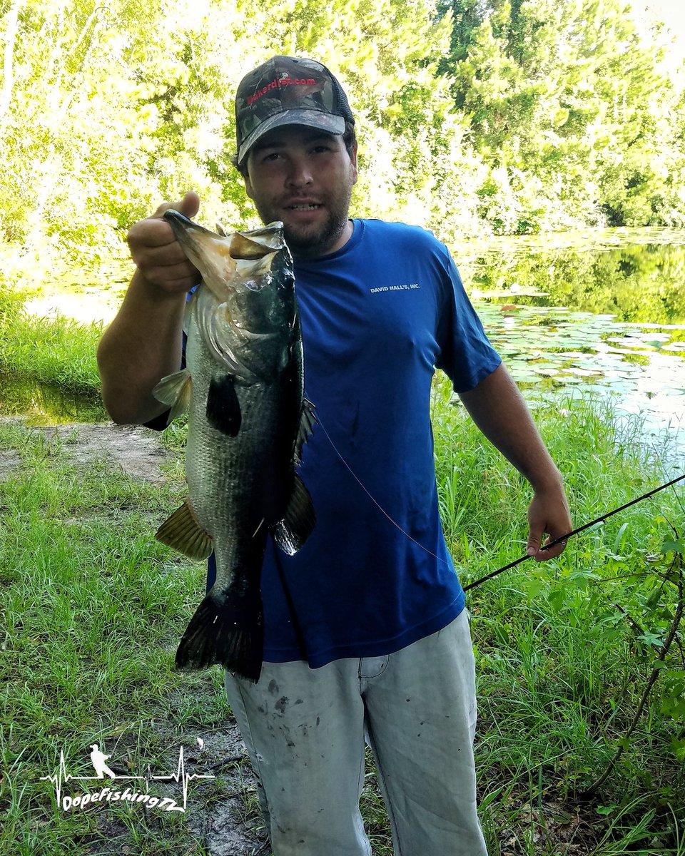 DopefishingTV's tweet photo. Got this fat guy before work..way to start the day.. #florida #bassfishing #chunk https://t.co/DlgQsU7RBQ