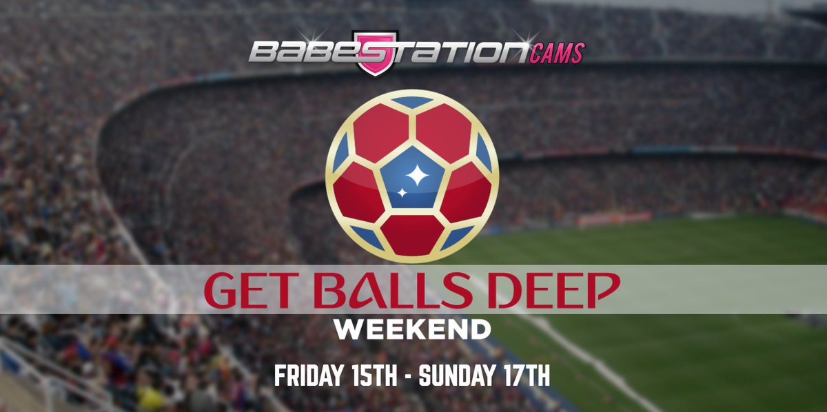 BabestationCams's tweet photo. #GetBallsDeep this Weekend!
https://t.co/QL3uLDpJ7A ⚽ https://t.co/SvOhJUT5WG