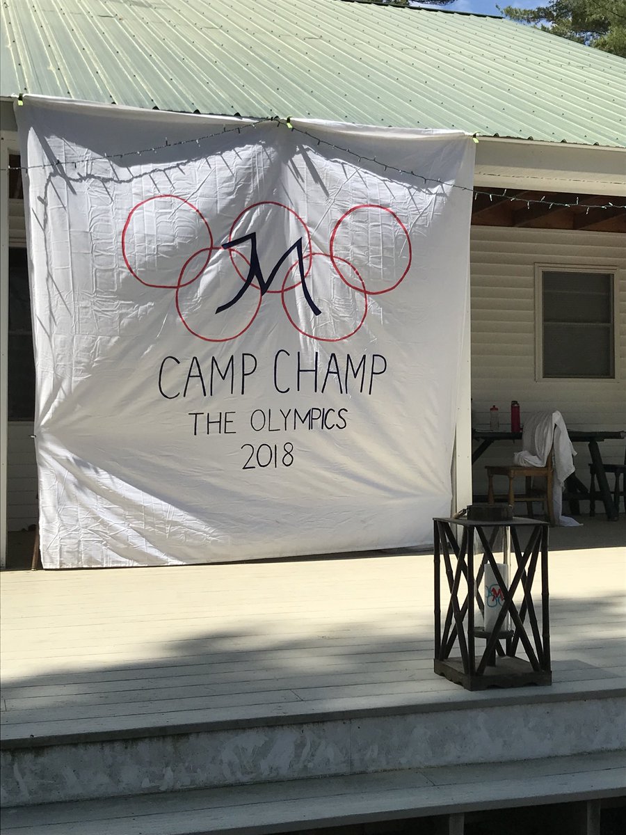 CCRaider_Champ's tweet photo. The stage is set! We are ready for the games to begin! #lightyourflame #livethegame #campchamp https://t.co/bbhy4fbRb0