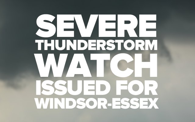 Severe Thunderstorm Watch Issued bit.ly/2t5MK1k #YQG https://t.co/MMuyIH2v4I