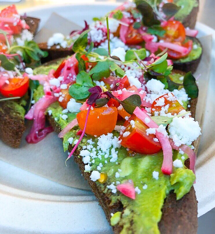 ForkYeahSD's tweet photo. Mornings become prettier when we have #AvocadoToast for breakfast 🤤🍞🥑☕️ #forkyeahfoodtruck #forkyeah #forkyeahsd #goforkyourself #humpday #gourmet #spiceology #specialtyproduce #californiacomfort #zagat #yelpsd #eatsandiego #sandiegoreader #sandiego https://t.co/HXLxDCHMCn