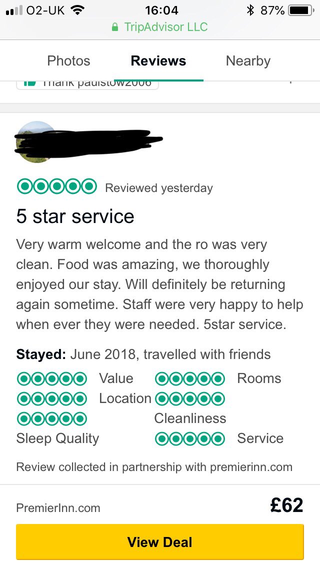 5 star service <a href="/PIOswestry/">Oswestry Premier Inn</a>! It’s what we do.... <a href="/RikkiQuinlan/">RQPI</a> <a href="/paulallancurtis/">Paul Curtis 💙</a> <a href="/SDEBDD/">simon ewins</a> <a href="/AmandaJRandles4/">Amanda</a> <a href="/placemadebyyou/">A Place Made By You</a> @louorritt50 <a href="/sarahcrowther7/">sarah crowther</a> 🌟🌟🌟🌟🌟
