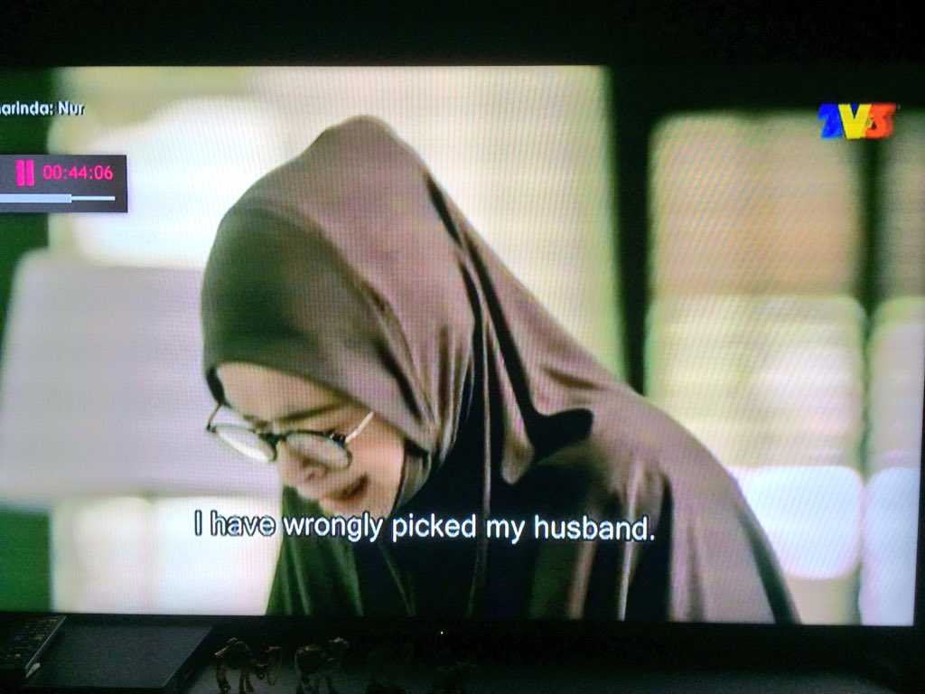 qiaqilahqi's tweet photo. Perkara yang paling ditakuti semua perempuan 😢 Tersilap pilih suami, huru hara kehidupan. #Nur https://t.co/3vX7sD62hF