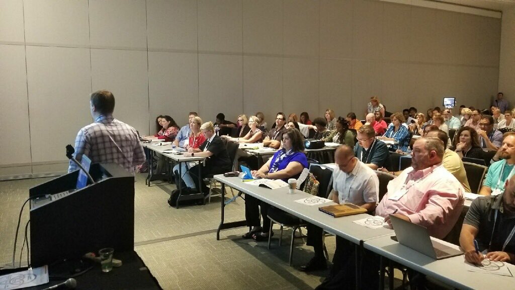 STEMCourse's tweet photo. I just presented my differentiation system at TASSP! It was a great experience! #TASSP #Differentiation #Knowthystudents https://t.co/UgDLa3ZRto