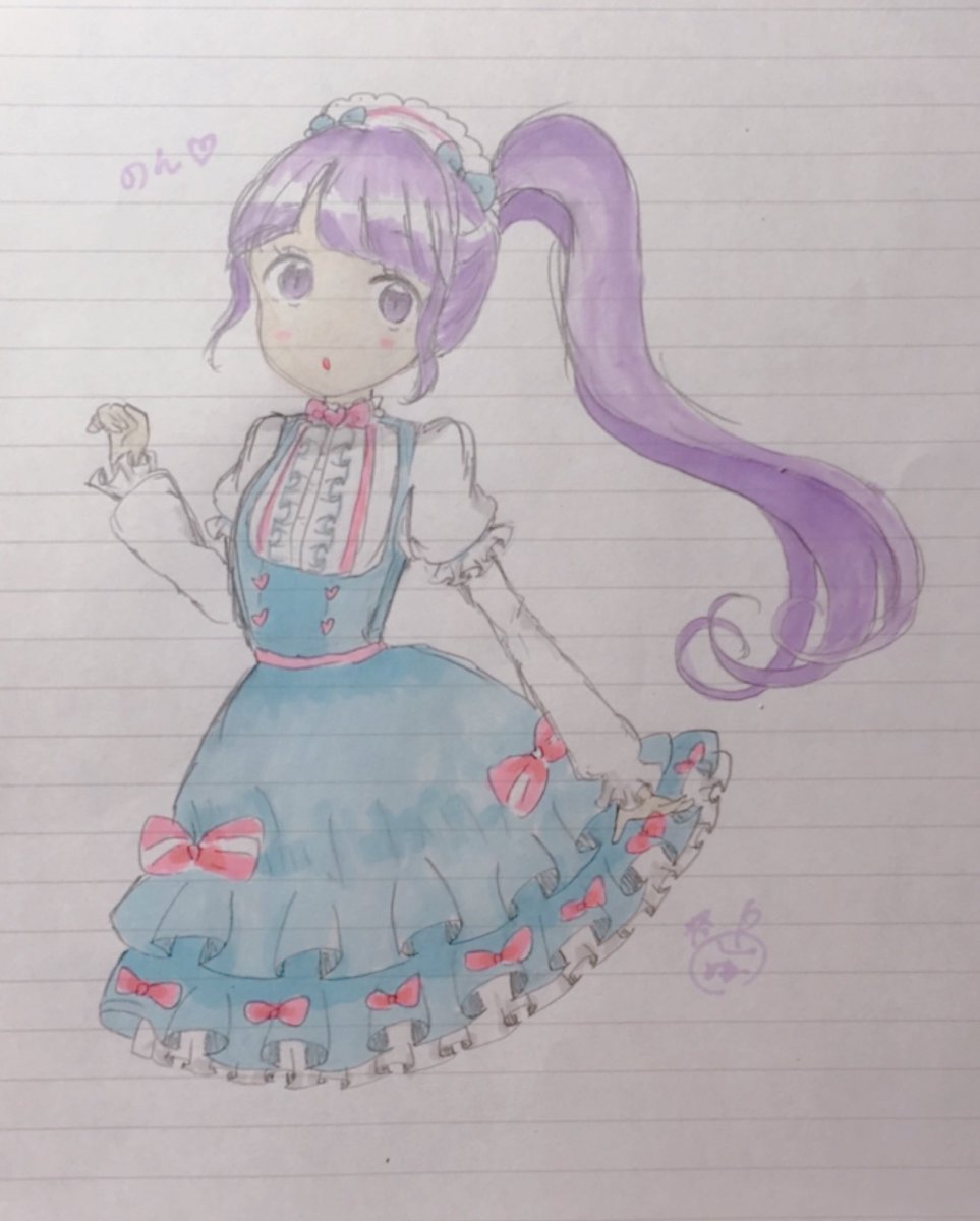 柊 めりー Twitterissa やっぱコピック下手 プリパラ 真中のん ノンシュガー 落書き アナログイラスト お絵描き好きさんと繋がりたい 深夜の真剣お絵かき60分一本勝負 お絵描き