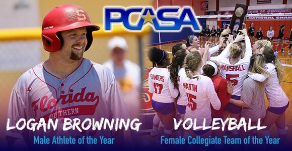 FSC_Mocs's tweet photo. Congrats to @MocsBaseball's Logan Browning and @FSC_Volleyball on receiving awards at the Polk County All-Sports Awards Banquet. Read more at https://t.co/leFEntVG9T #LetGoMocs https://t.co/Q1Yv3sGadt