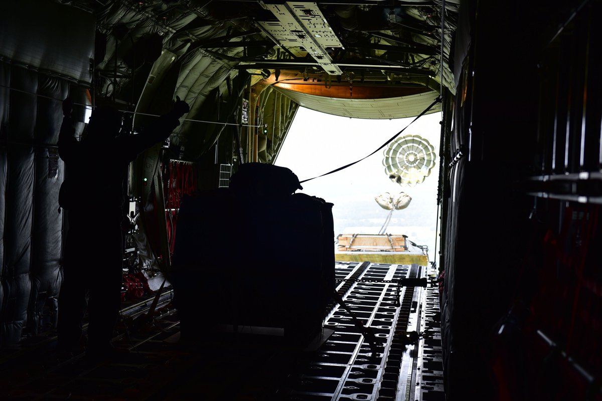 AirMobilityCmd's tweet image. Happy #HercDay.  Need to deliver vital equipment on-time &amp;amp; on-target? No problem. The C-130 has got you covered. #HercWork