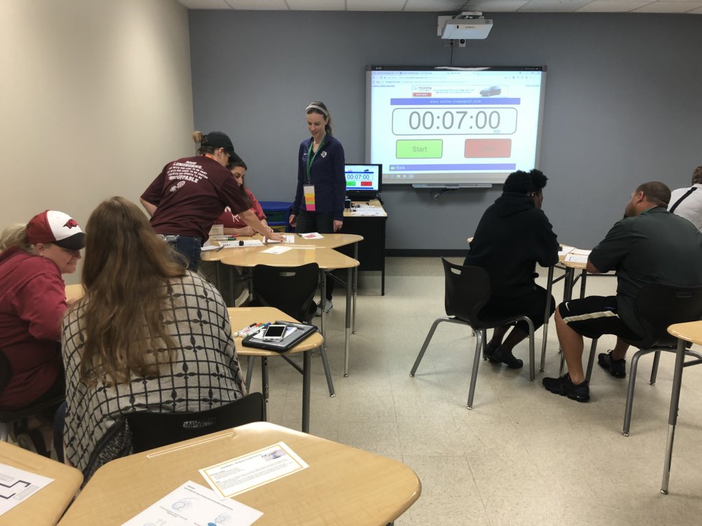 nodooley's tweet photo. Thank you @hamber2412 for leading the Ozobot room at INTERACT during computational thinking! #teamlcisd @briscoe_eagles https://t.co/MOdXlpTZdW