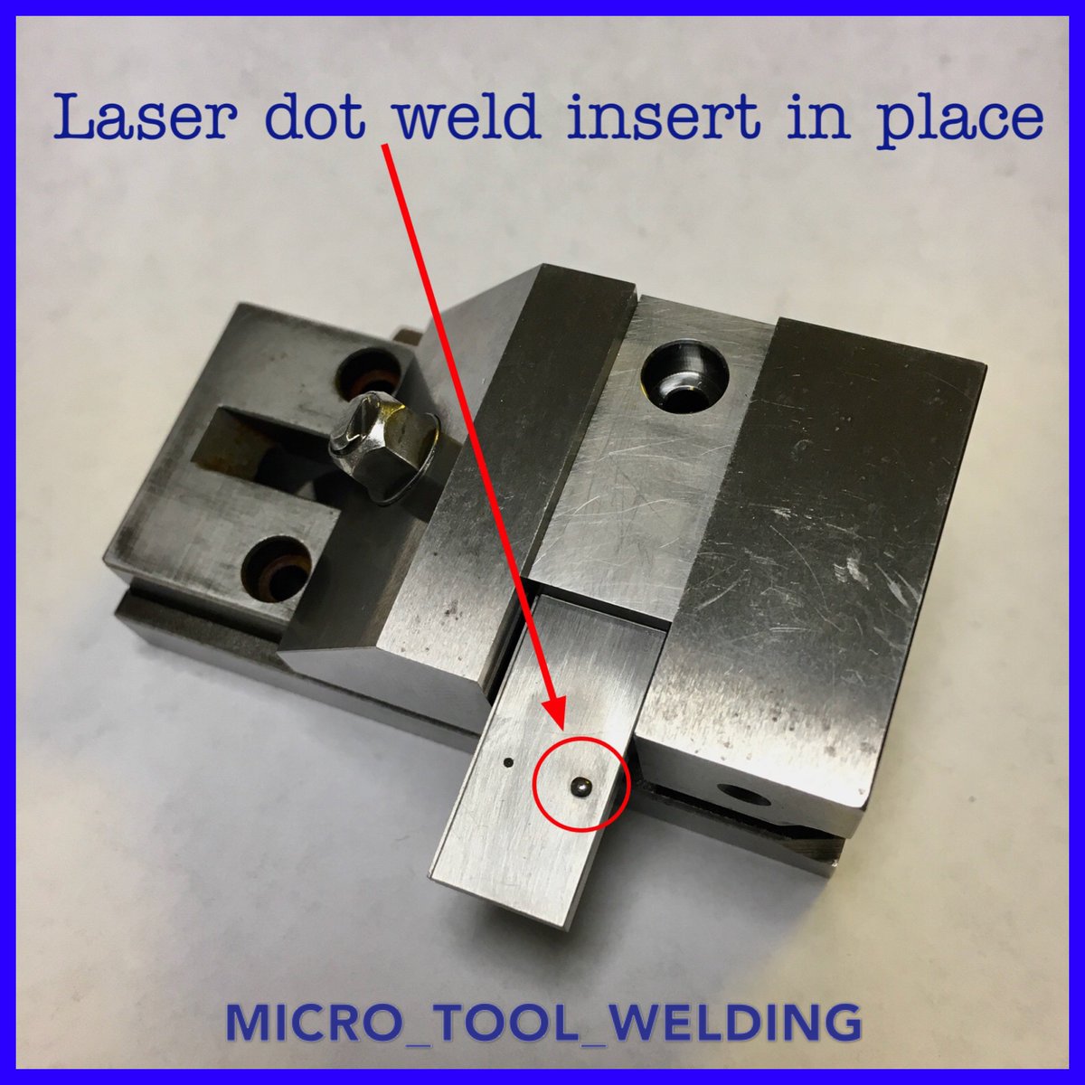 micro_tool_weld's tweet photo. Holding the part in the proper position and angle is important when #laserwelding. You might have to position the part multiple times to get the proper angle.
#microtoolwelding #manufacturing #toolanddie #positioning #toolrepair #toolmaking #moldmaking #laserweldingsolutions https://t.co/N7vvZ4MPpH