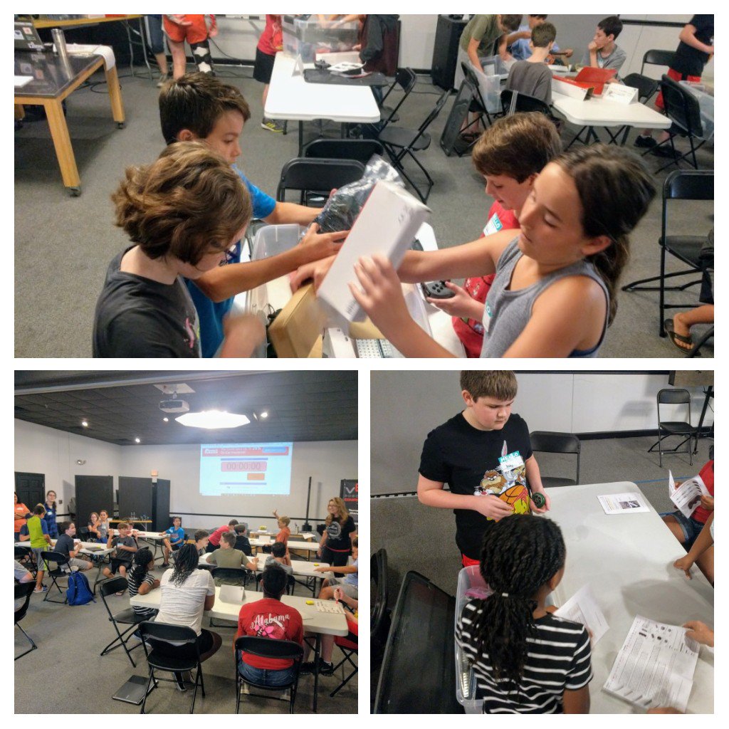 DevCatalyst_CO's tweet image. Robotics camp is underway!!! 🤖 15 West TN schools represented at camp. 👩‍🏫🎒 Let the building begin! #DevCatalyst #robots #VEX