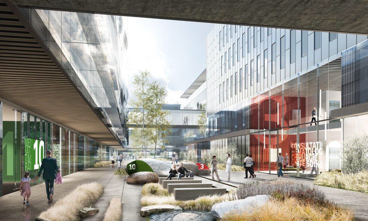 artandbuild's tweet photo. So proud to have won the Future Healthcare Design Award @EHD2018 in London for the new healthcare district “Île de Nantes” we designed together with Pargade Architectes, Artelia Engineering and Signes Paysage! #commitmenttoinnovation #caringplacesonahumanscale https://t.co/bhWUXeK2W9