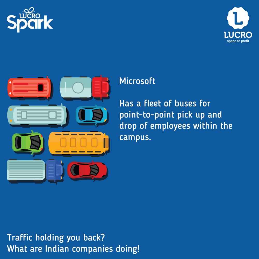 LucroApp's tweet photo. Traffic woes???
Here's the solution companies have found to beat the traffic!

Share your company's idea with us!

#traffic #work #woes #late #time #carpool #publictransport #transport https://t.co/AuXZs9PwOi