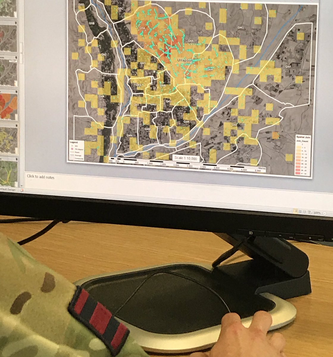 CorpsSM's tweet photo. Great to visit the Royal School of Military Survey #GeoIntelligence &amp; visit the the various levels of soldier training. Lots of highly trained, highly motivated #GeoSpecialists soldiers @42EngrRegt_Geo #SapperSmart Visit @armyjobs and search Royal Engineers for more info https://t.co/7vRWqCK4R1