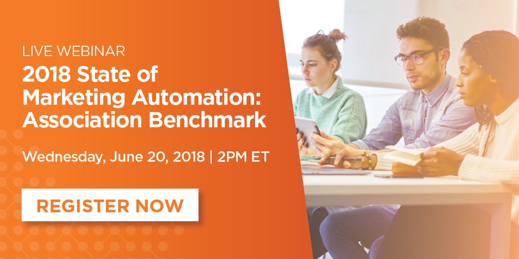 HigherLogic's tweet photo. Don't miss @InformzShayna and @vivianatinformz sharing their guru knowledge at the 2018 State of Marketing Automation #Association Benchmark Report #webinar! 🙌Register here https://t.co/x9vAphWALT https://t.co/xfjbPl1k7f